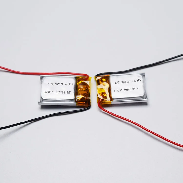 Professinal lithium polymer battery mini 581516 581519 3.7V 60mah 15C drone battery RC Robot Toys 77-615 ROBOT
