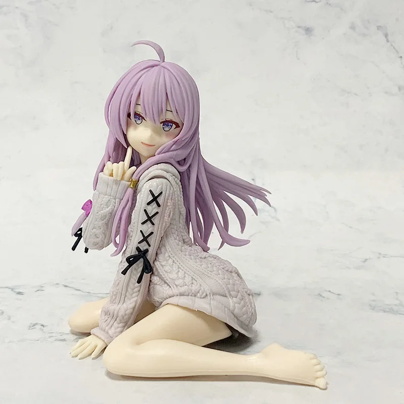 Cute Sitting Figure Ornaments Wandering Witch The Journey Of Elaina Anime Action Figures