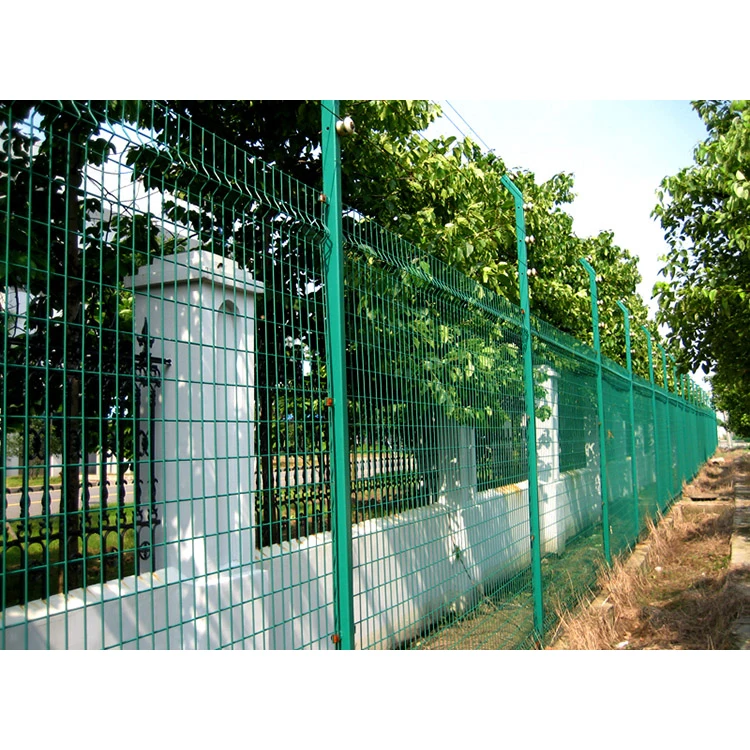 Порошковое покрытие, оцинкованная 3d V-образная сварка, жесткая проволочная сетка, ограждение для дороги, сада, земли, школьной площадки, парка, фабрики, железной дороги