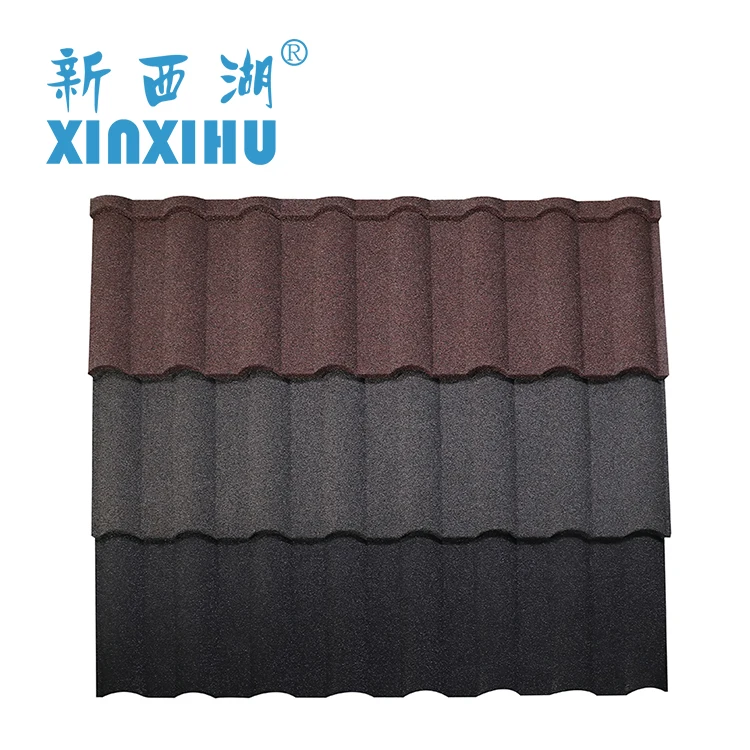 
Free Sample Stone Coated Aluminum Zinc Steel Roof Tiles Roofing Shingles on Sale 