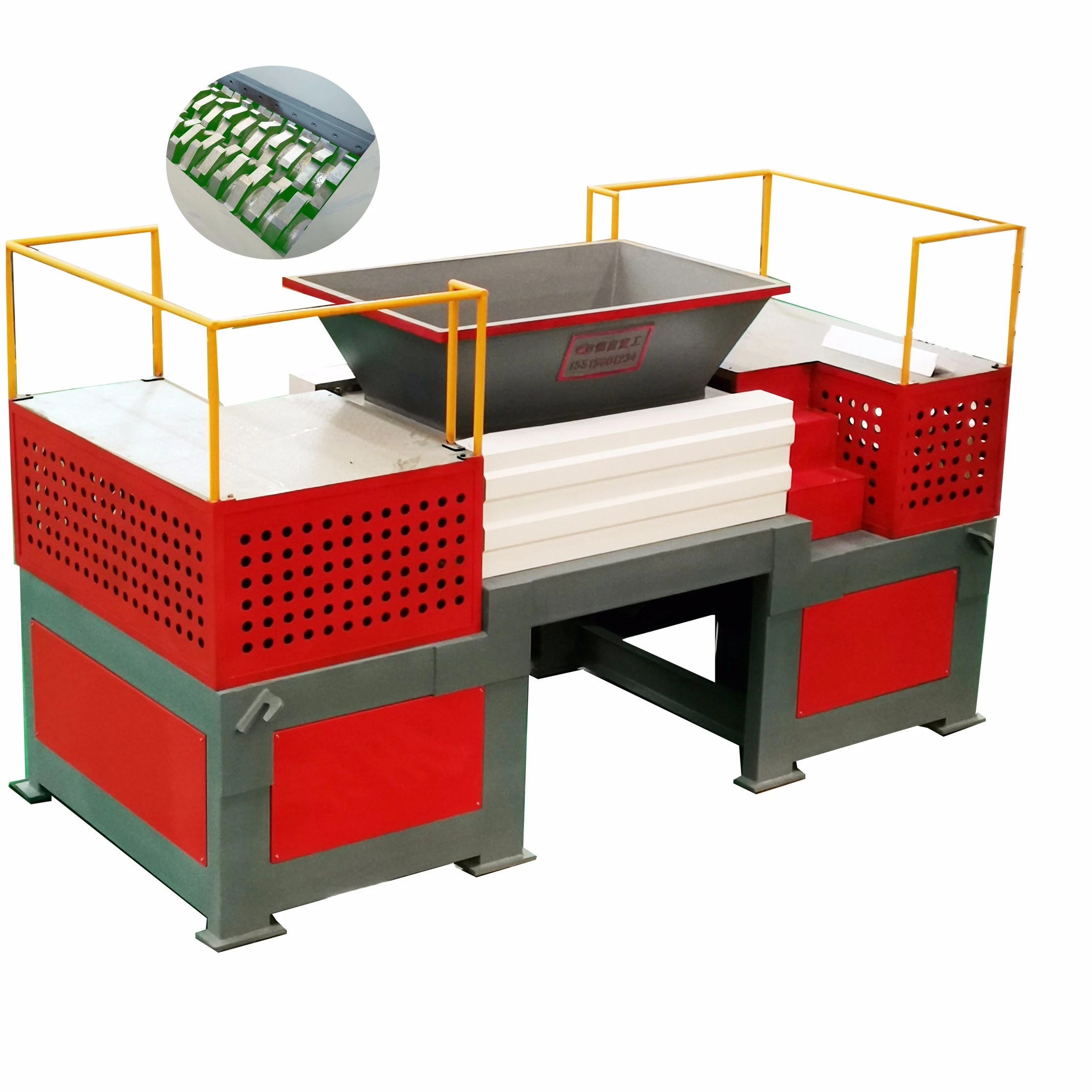 Scrap Metal Crushing Machine for Shredding Used Car/Bicycle/Aluminum Can/Copper Wire