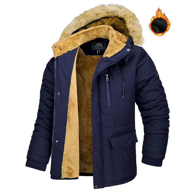 Мужская ветровка с капюшоном