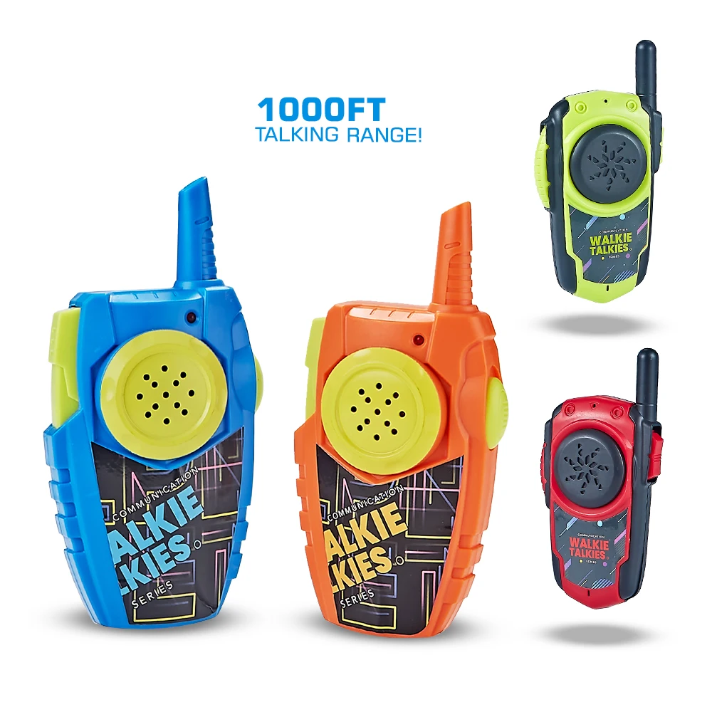 High Quality Long Range Two Way Radio Communication Walkie-Talkie Educational Interactive Wireless Call Handheld Toys For Kids