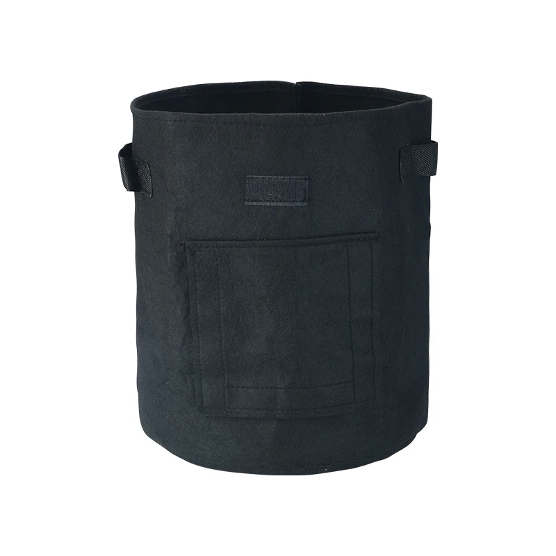
Non woven biodegradable hydroponic wholesale 100 gallon mushroom fruit vegetable felt planter fabric plant grow bags 