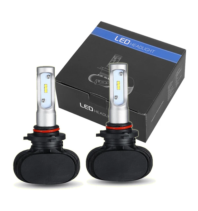 Factory Supplier CE Fanless Waterproof 9005 9006 H11 CSP S1 H7 Led Headlight Bulbs