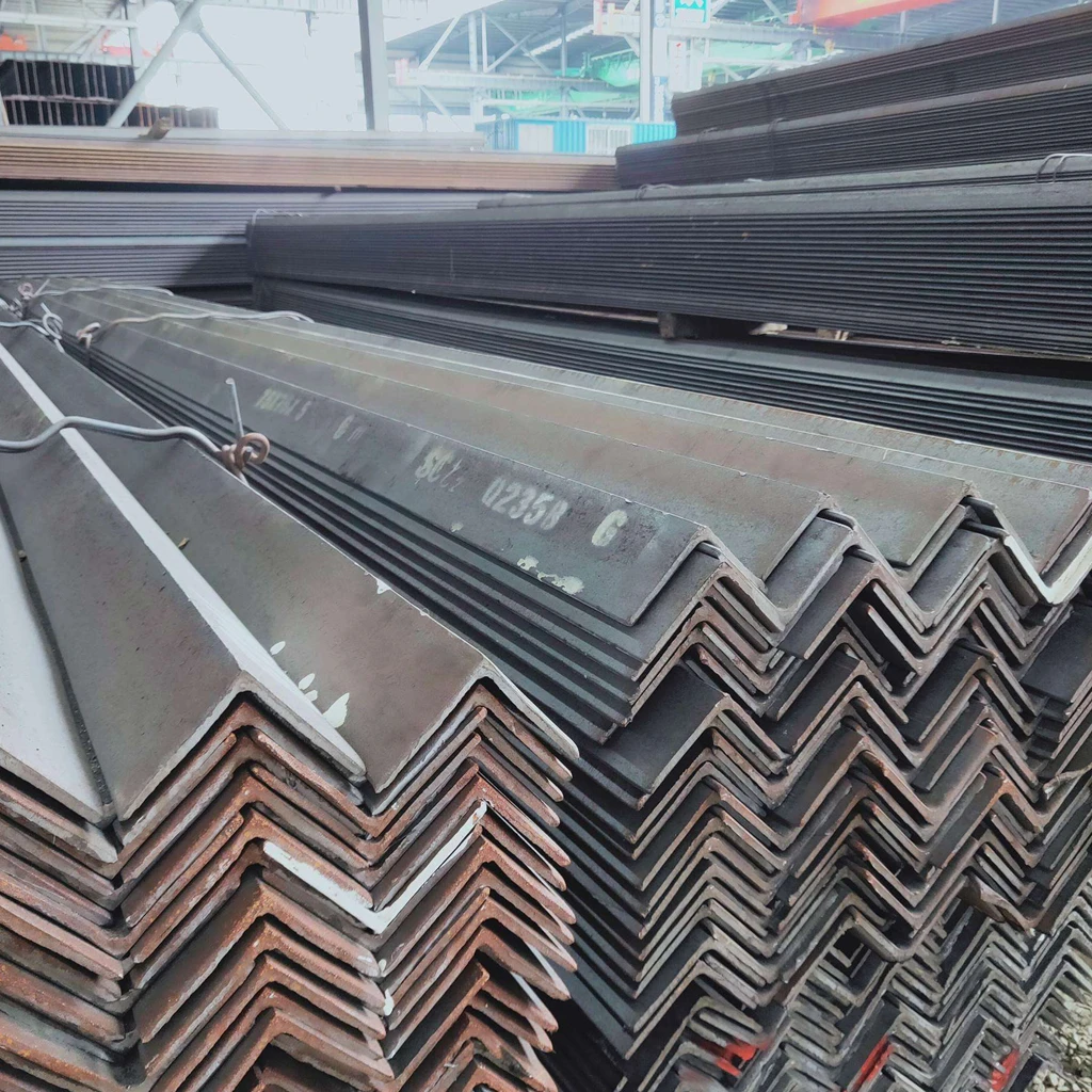 ASTM A36 Mild Bridge Building 80x80mm Hot Rolled carbon steel angle bar