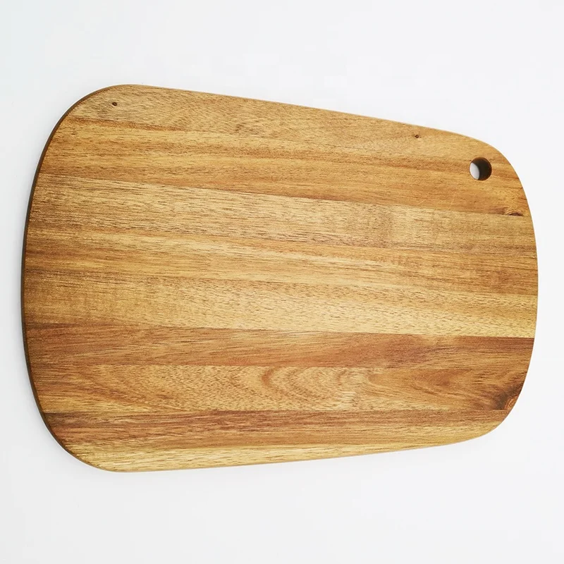 Wholesale Kitchen Thick Large Bulk Blank Square Personalized Custom Acacia Wood Bamboo Walnut Cutting Board With Juice Groove