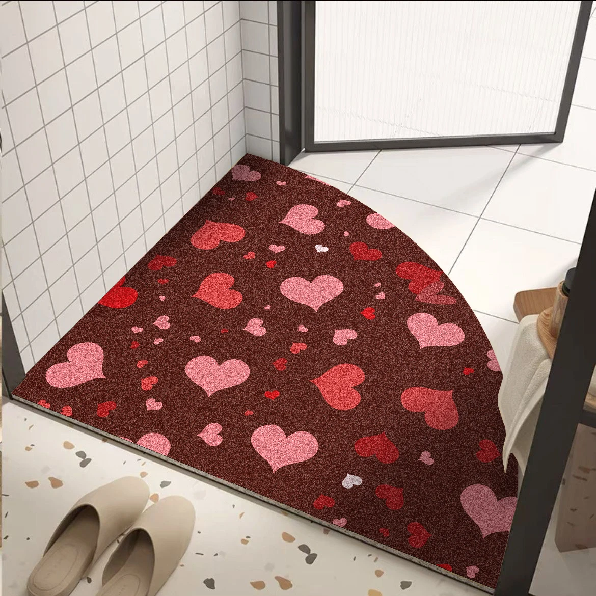 High Quality LOVE Series Anti Slip Backing Mat 8mm Thickness Pvc Mat Floor Mat For Home Entrance