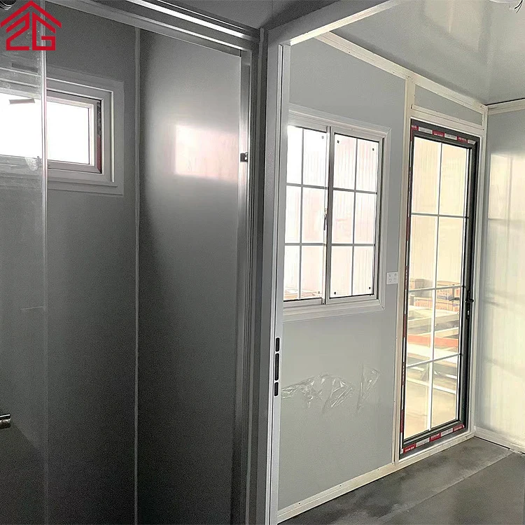 Portable home 40ft Expandable container house Extendable 2.8m height with complete bathroom custom design house for sale