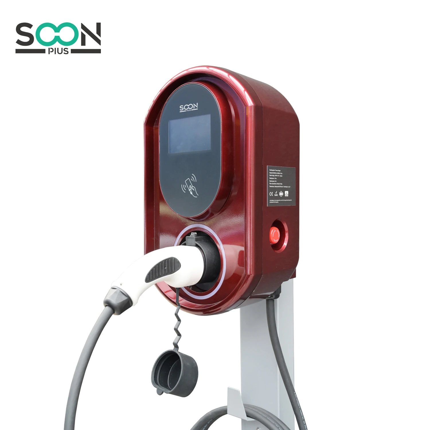 Factory Europe Standard 11KW 22KW 3Phase Wallbox EV Charging Station Wall Box