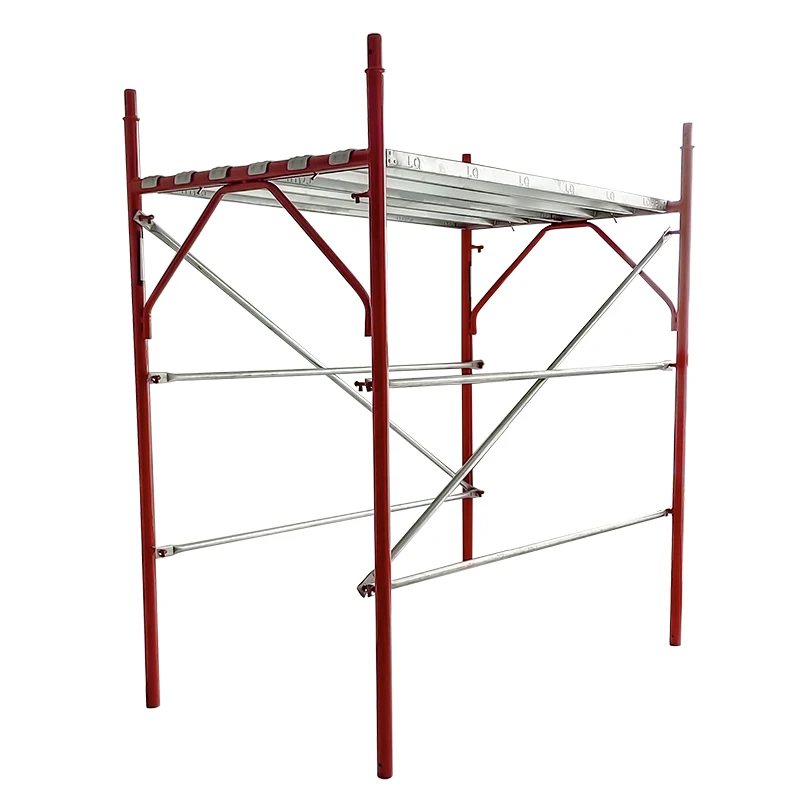 Galvanized Steel scaffolding frame italy   Scaffolding Italian Type Frame  ponteggio edile