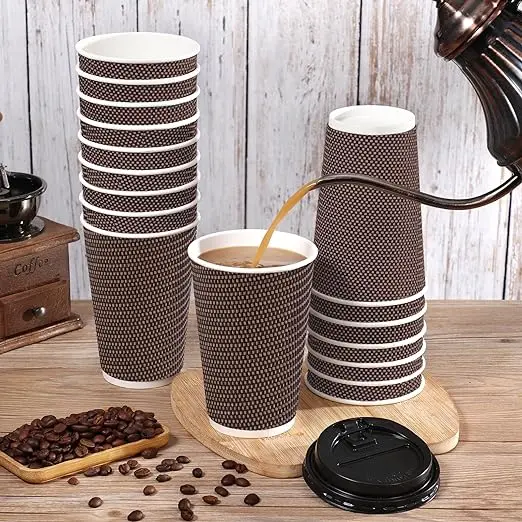 corrugated milka tea coffee paper cup Custom Logofully automatic disposable yogurt paper cup produce