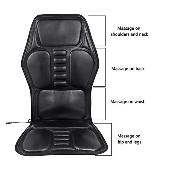 
Electric massage mattress cushion with heating and vibration at home and car 