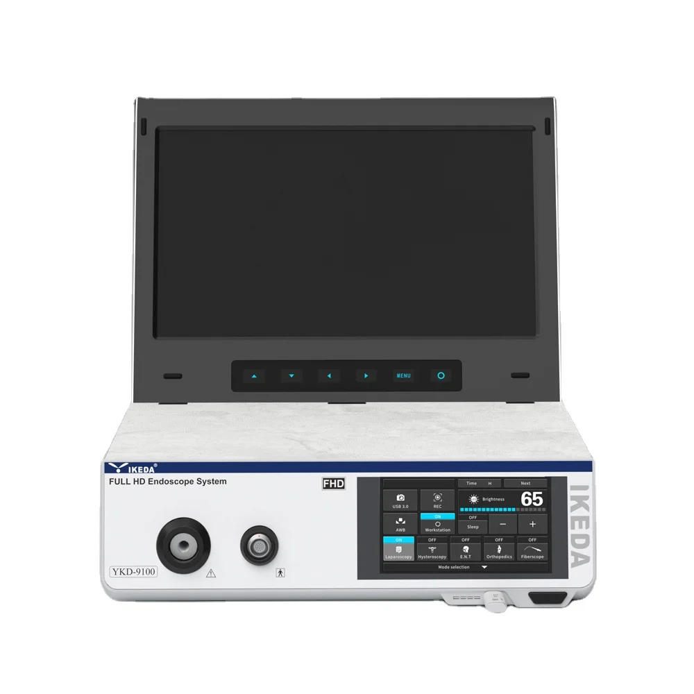 YKD-9100 Full HD usb эндоскопическая камера система визуализации портативный складной для оториноларингологического отделения с рабочей станции