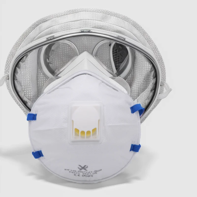 XPRO Adjustable Type FFP3 Cup Shape Protective Dust Mask Particulate Respirator with CE Certification