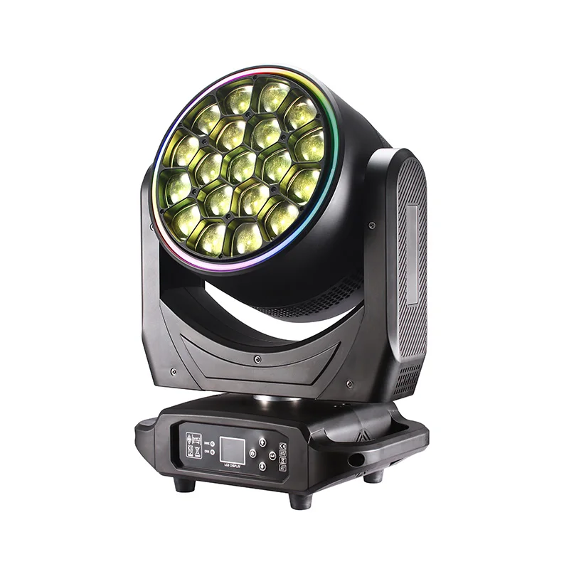 MITUSHOW New light LED 19x40W 4 in 1 Moving headlight high power led light dmx 512 RGBW large bee eyes with aperture