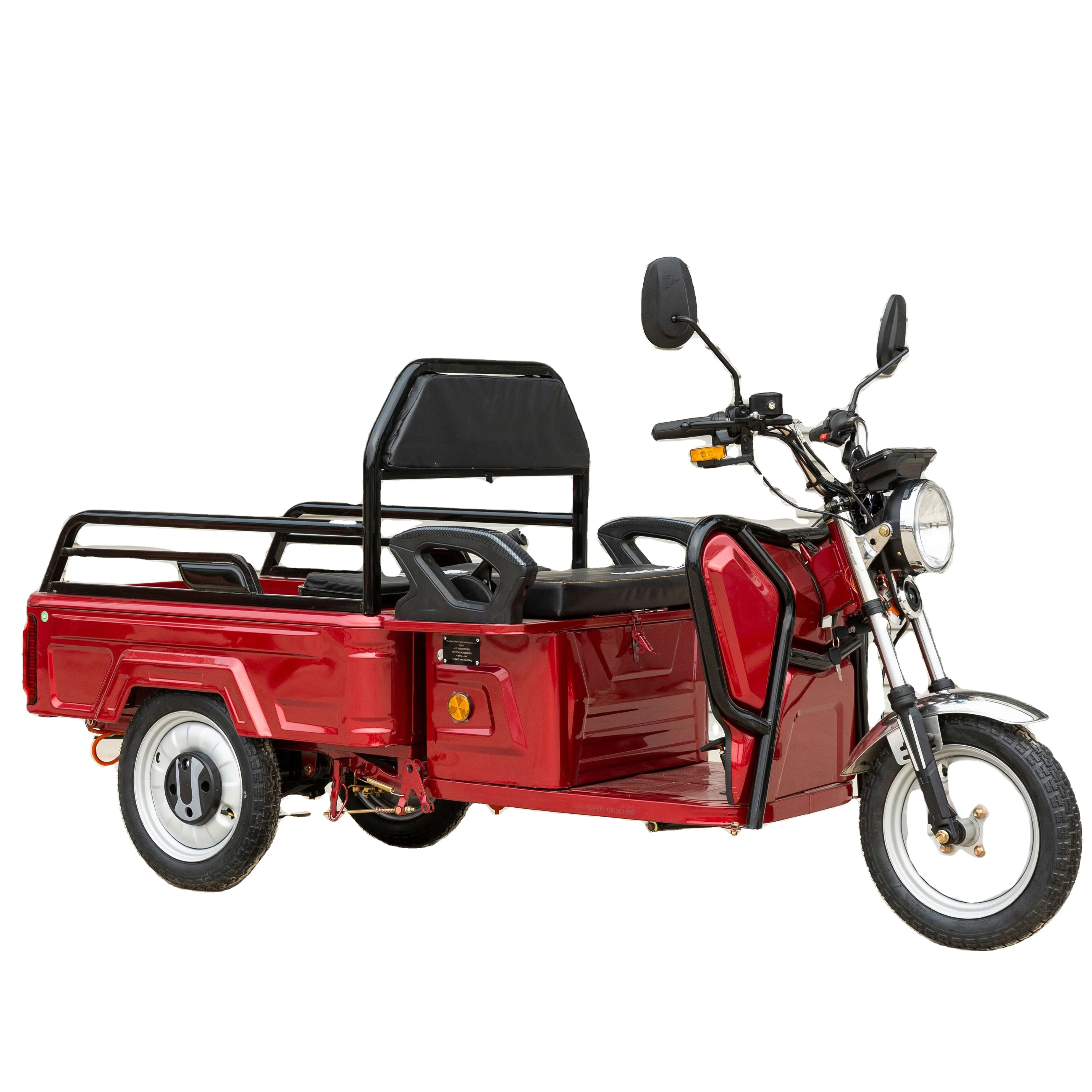 High quality cargo tricycle 2000w 3000w 72v three wheels electric scooter adults electric tricycle cargo eec coc