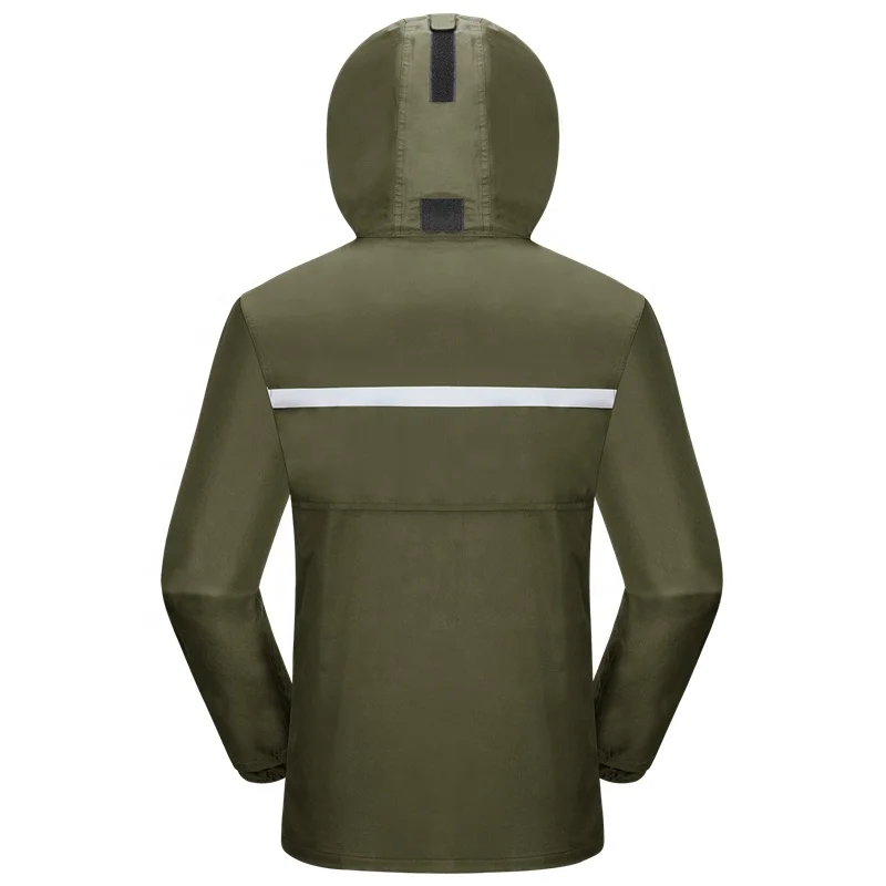 Tianwang Rain Suit Jacket and Trousers Suit Raincoat Unisex Outdoor Waterproof Anti-storm