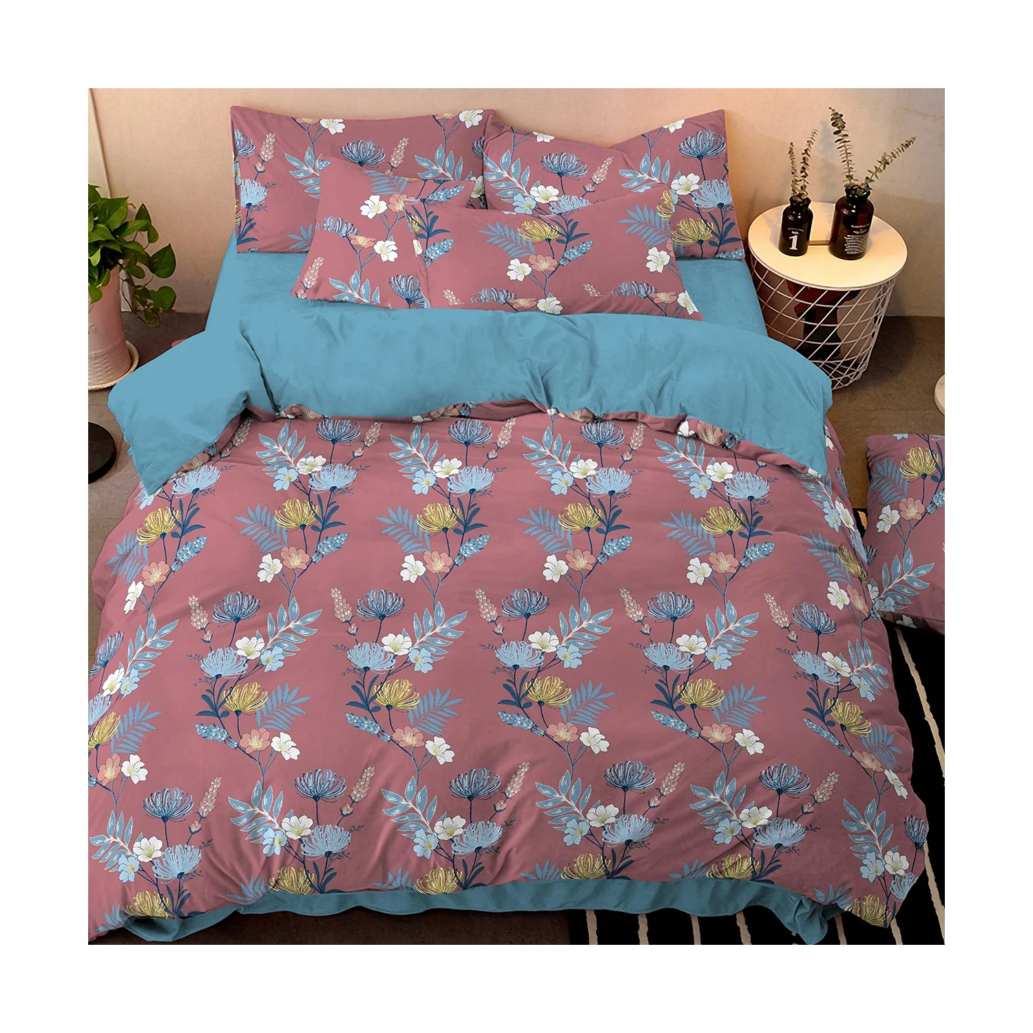 100% polyester brushed wholesale bed sheet fabrics for sheets