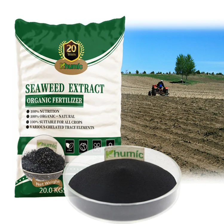 natural biostimulants fertilizer 100% Water Soluble  foliar fertilizer ORGANIC Seaweed Fertilizer