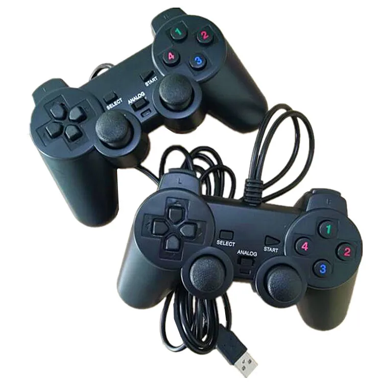  Прямые продажи с фабрики USB-контроллер PS2 геймпад джойстик для Play station 2 Rasberry pi компьютера ПК