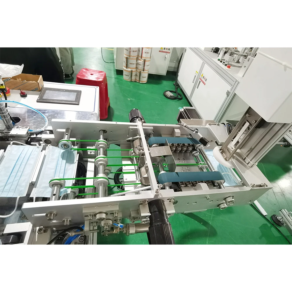 Fully automatic kf94 facemask nonwoven medical 3d kf94 fish type face mask making machine for kf94 fish mask machine