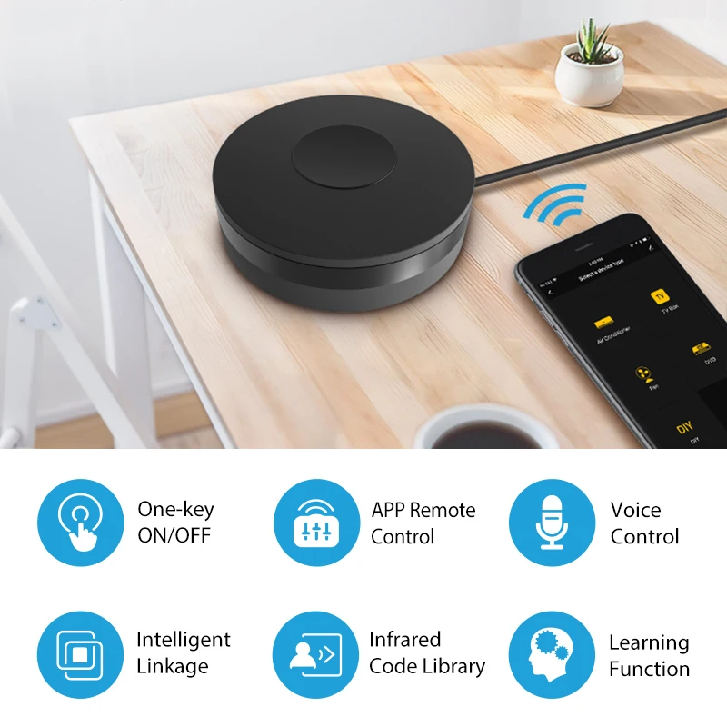  Пульт дистанционного управления Smartlife wifi IR универсальный