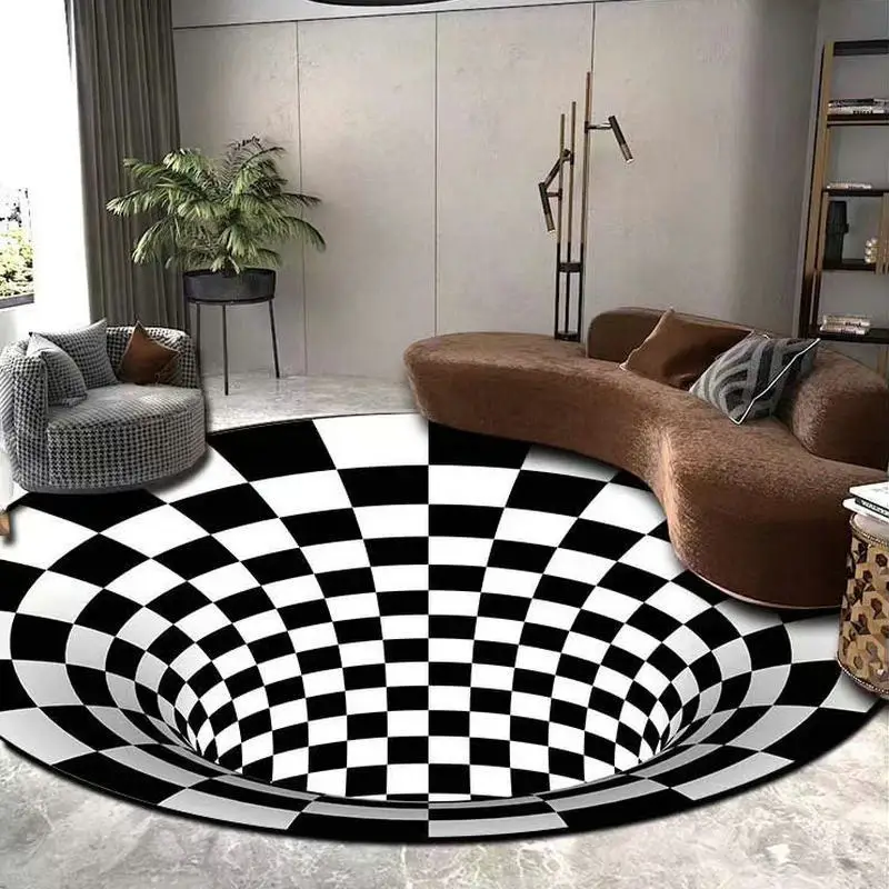 Нескользящий коврик для гостиной 3d пола на заказ