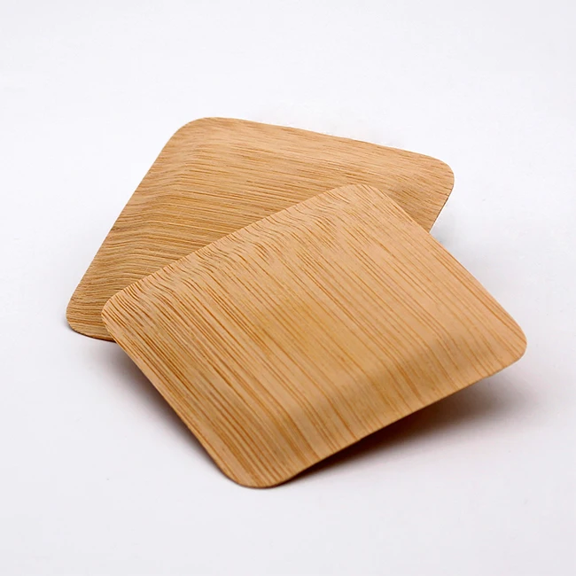 Bamboo Plates Wooden Plates Disposable wooden plates cutlery