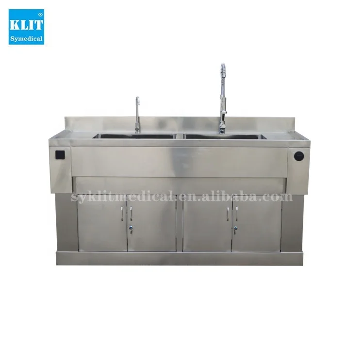Mortuary embalming station stainless steel autopsy station