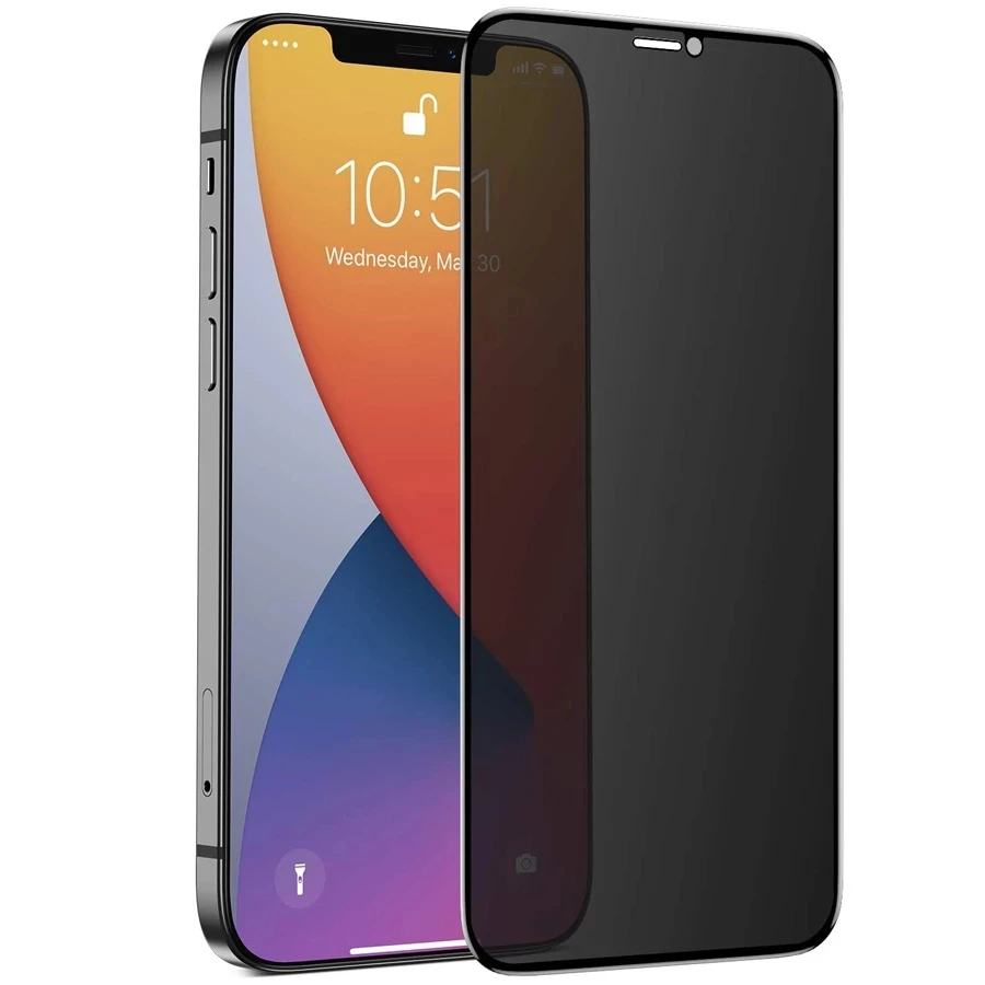 5D Full Cover Privacy Screen Protector For iPhone 13 Anti Spy Tempered Glass film for iphone 13 11 X XR 8 7 6s Plus
