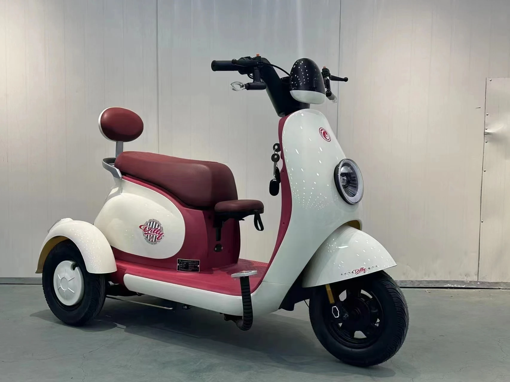 New electric tricycle small household adults pick up children and elderly leisure electric tricycle