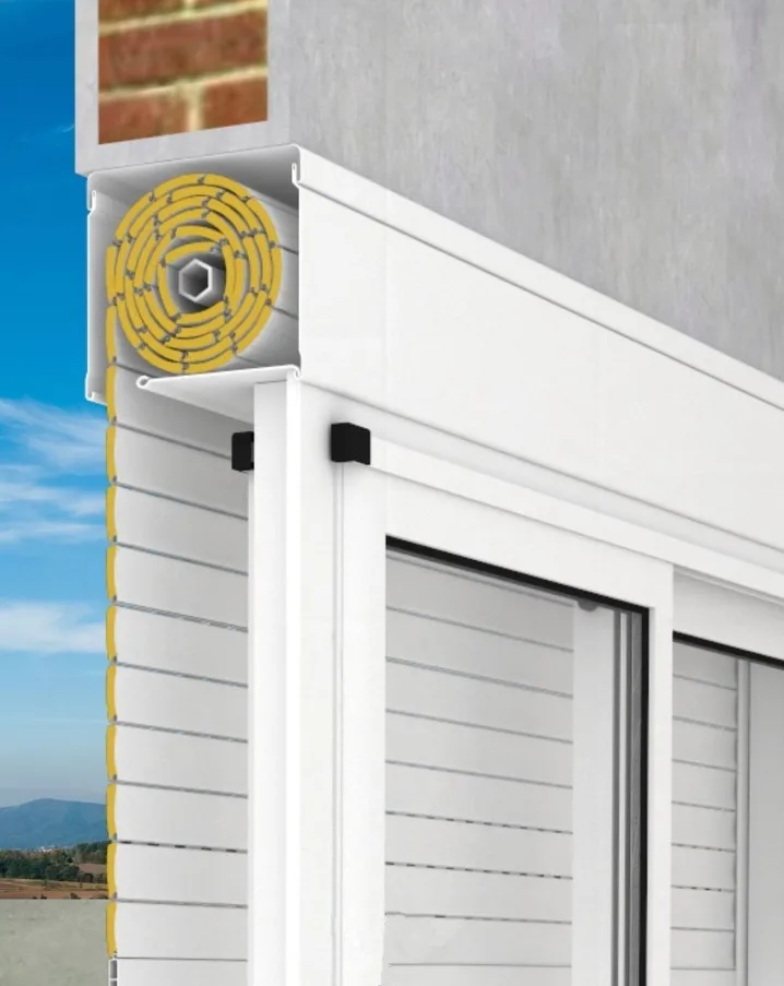 Europe Building  Automatic Smart security roller shutters Aluminum Blinds for windows or doors