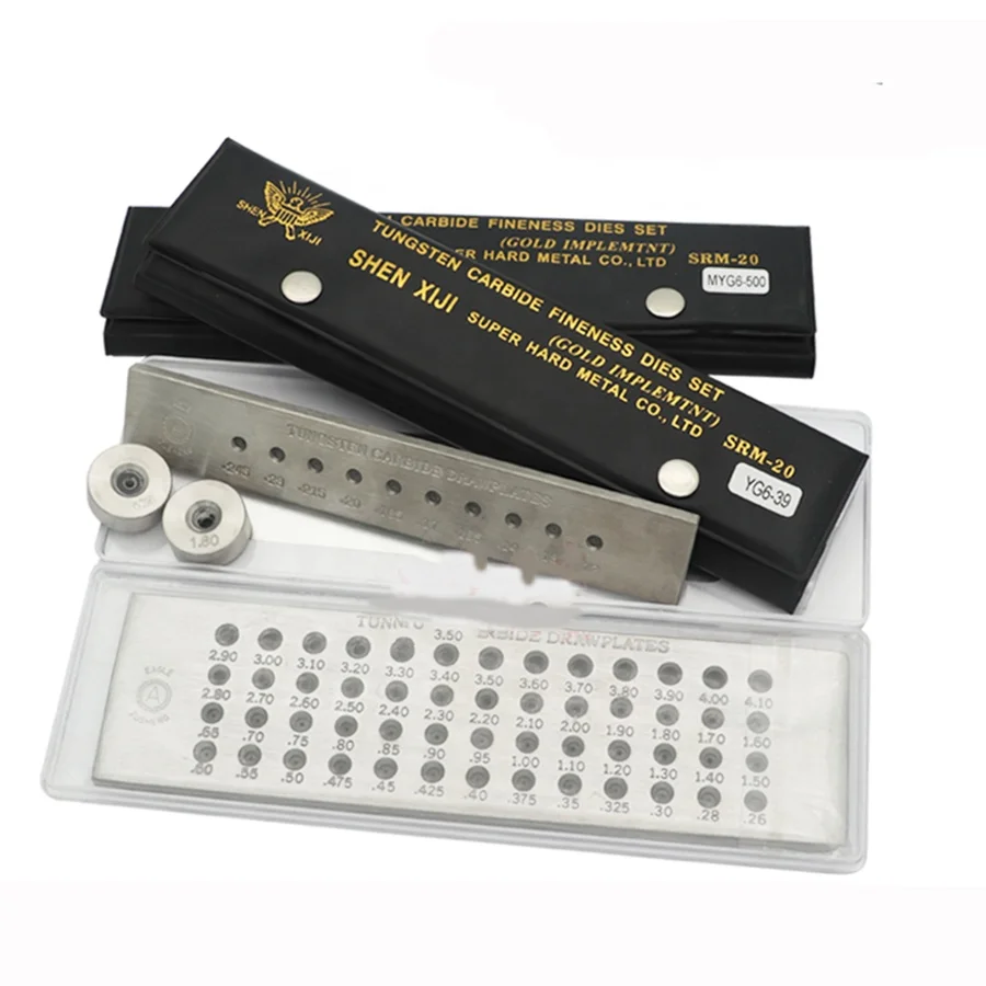 Lapidary Machine Tools Gold Drawplate Tool Jewelry Draw Plate