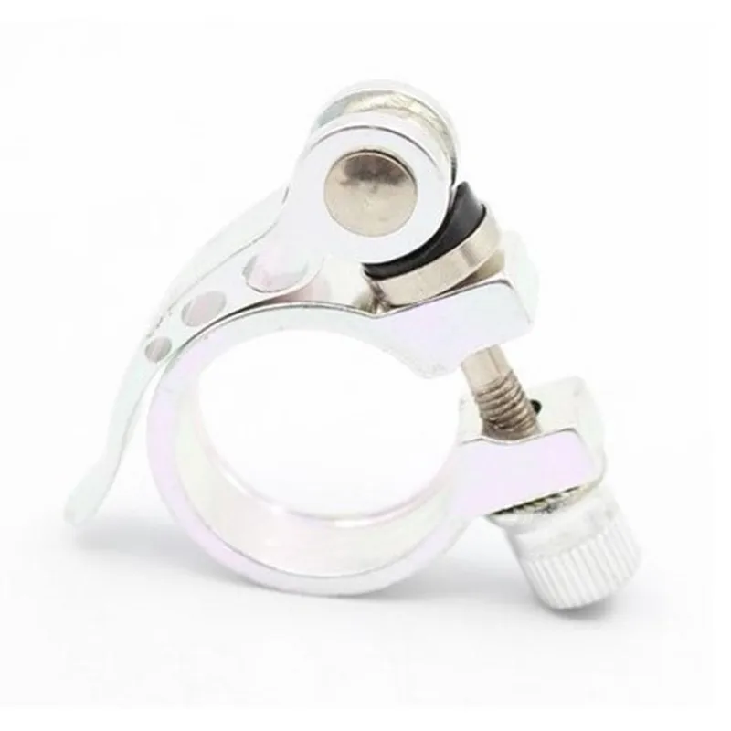 Bicycle Quick Release Seat Post Clamp 25.4mm and 28.6mm MTB Road Bike Seatpost Clamp