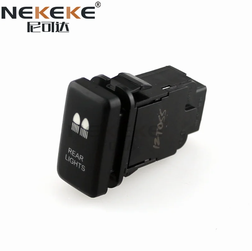 NEKEKE hot Selling the world Competitive Price SPST ON-OFF marine 5 pin led rocker switch