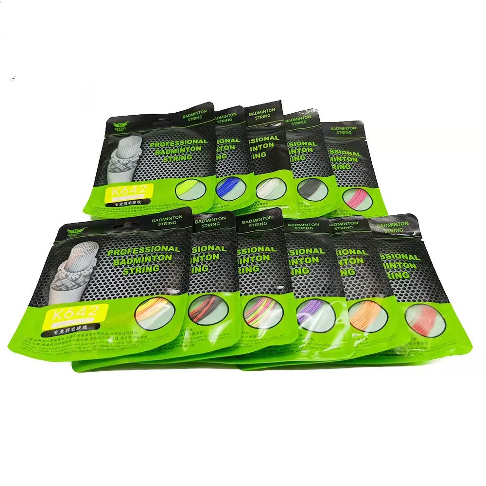 30LBS  0.7mm durable nylon badminton racket string for professional game