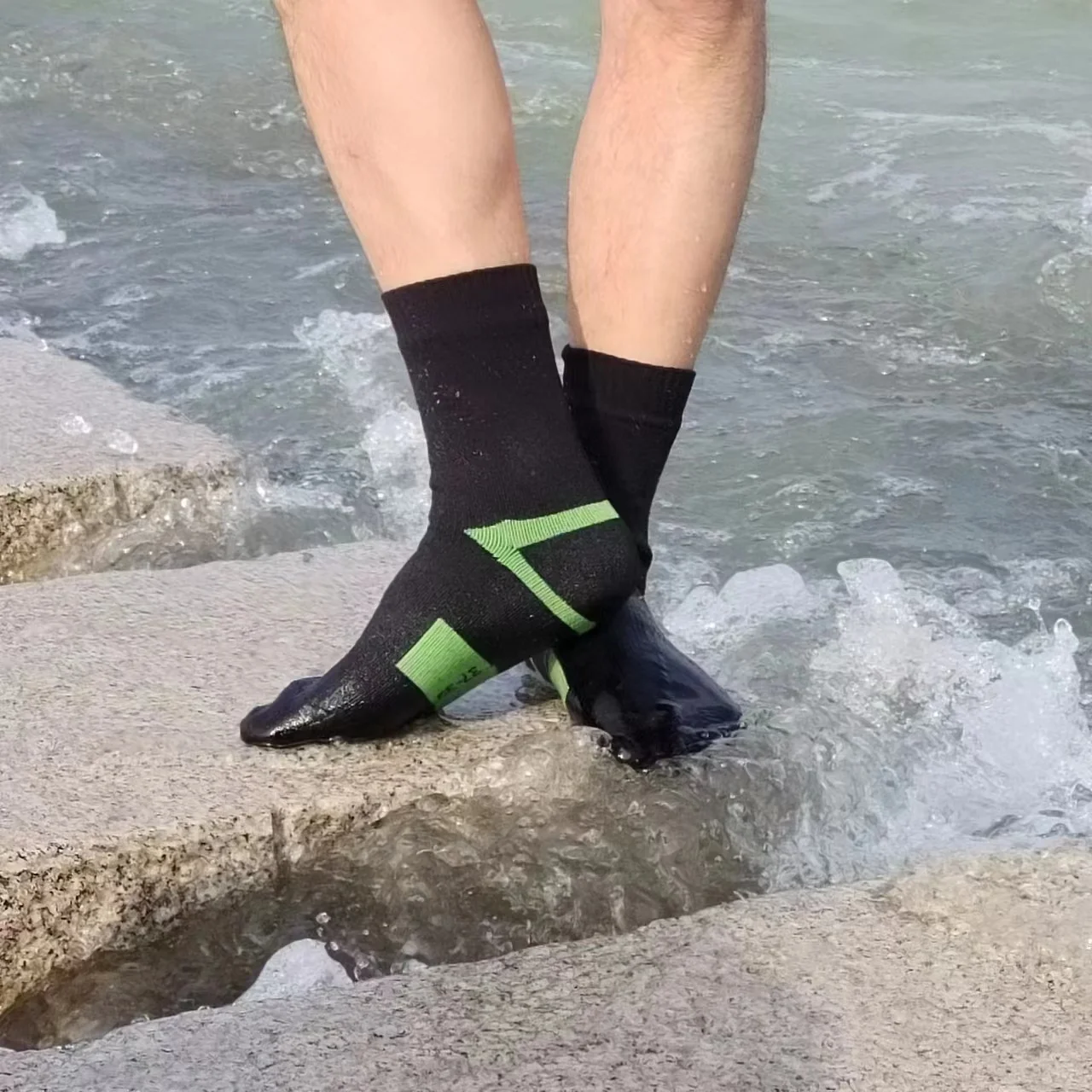 Оптовая продажа, высокое качество 100%, водонепроницаемые походные носки, походные носки для бега на открытом воздухе
