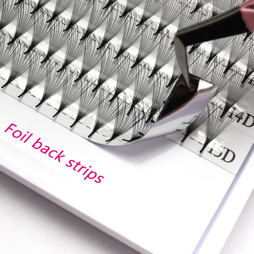 Wholesale Handmade Mix Length Line Promade Fans 3D-14D Loose Premade Volume Fans Pointy Base Eyelash Extensions