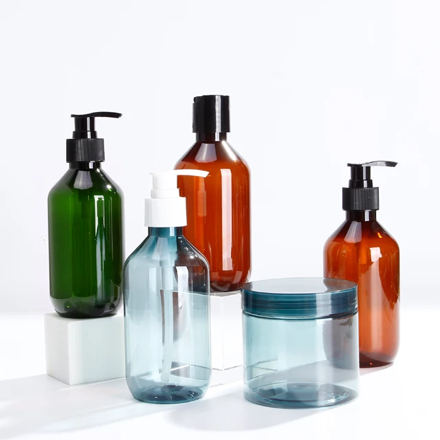 Manufacturing Plastic Cosmetic 60ml 250ml Lotion Toner Bottles 100g Cream Jars 50g 80g Tube Set Packaging Skin Care Container