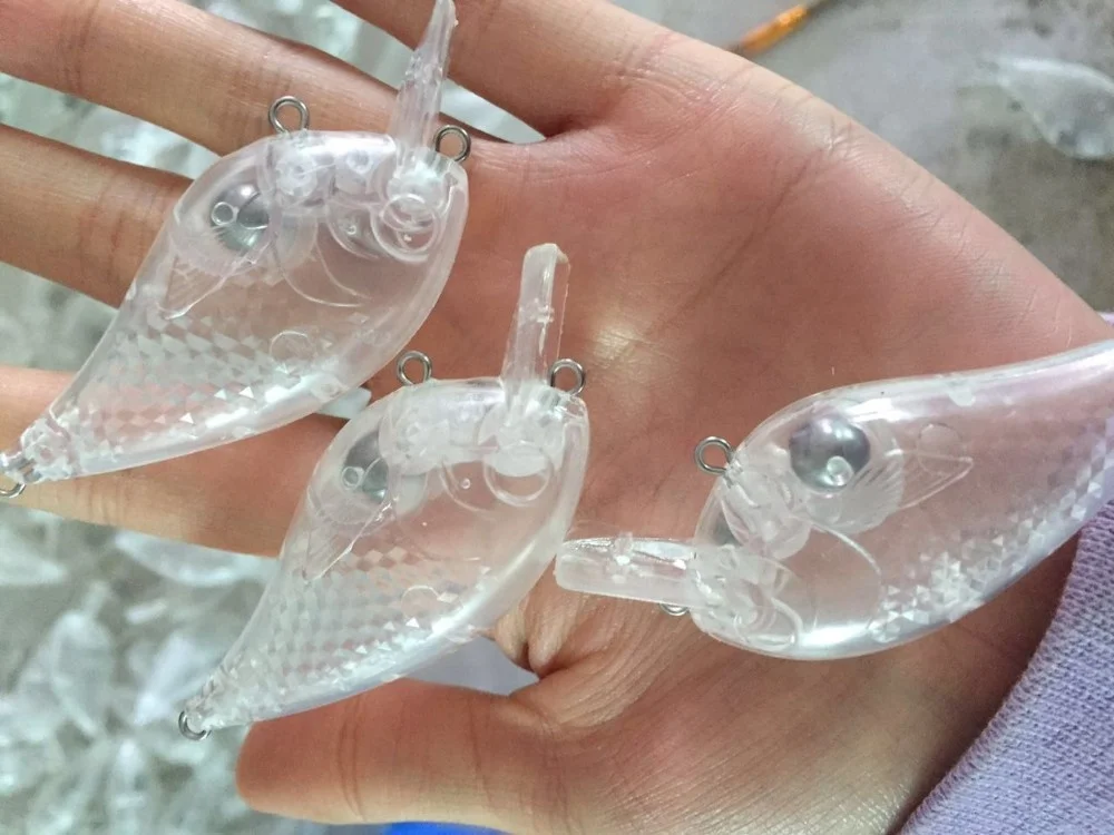Unpainted Fishing Lure Blanks Wholesale Blank Lures Manufacturer Deep Diving Crank Bait Fishing Lures Unpainted Crankbait Blanks