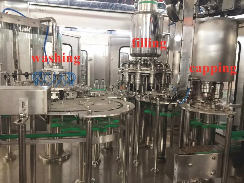Integrated lemonade/orange fruit juice bottling plant/filling machine/production line