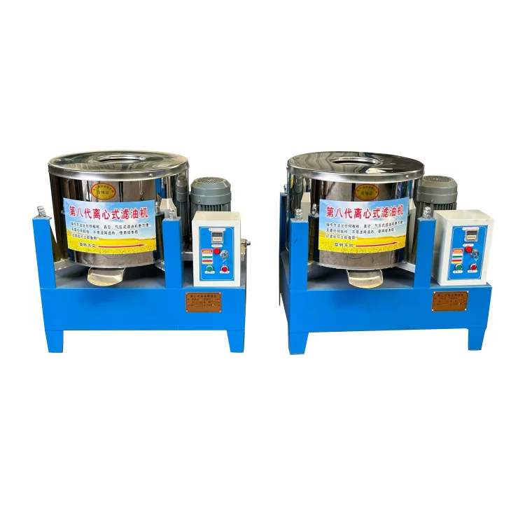 Low Temperature oil filter crusher machine palm oil filter machine