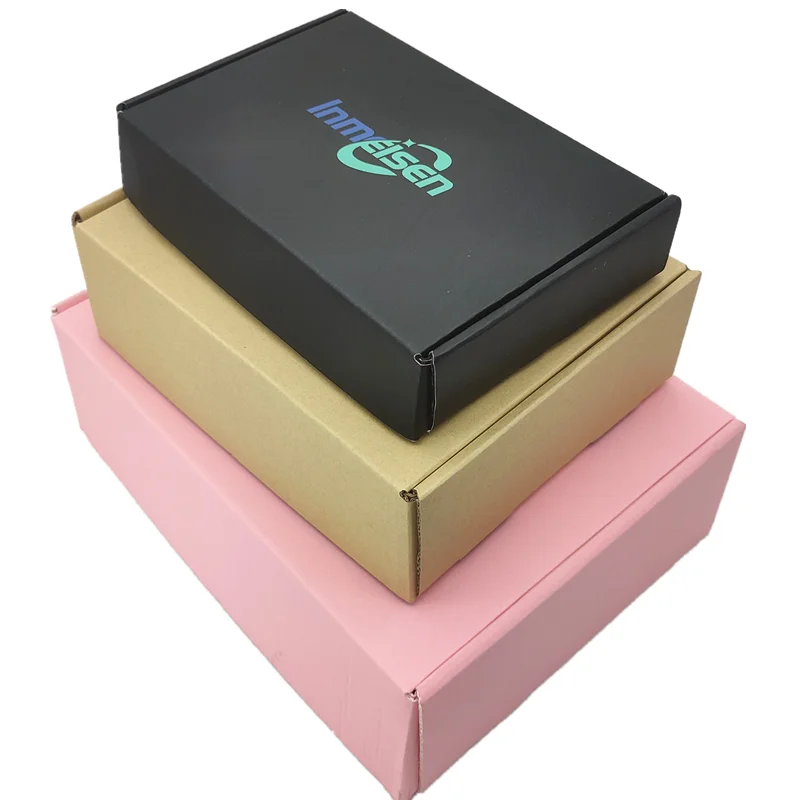 Low Moq Small Custom Shipping Corrugated Packaging Mailer paper Box