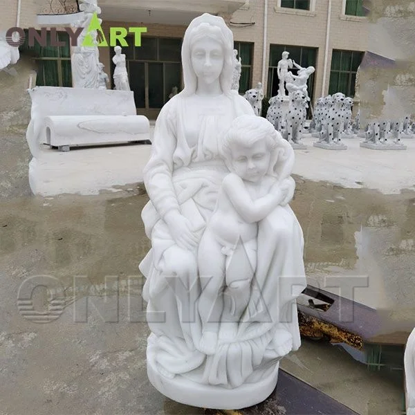 Wholesale Crafts Jesus Mother Virgin Mary Statues Religious Catholic Holy Jesus And Maria Sculpture