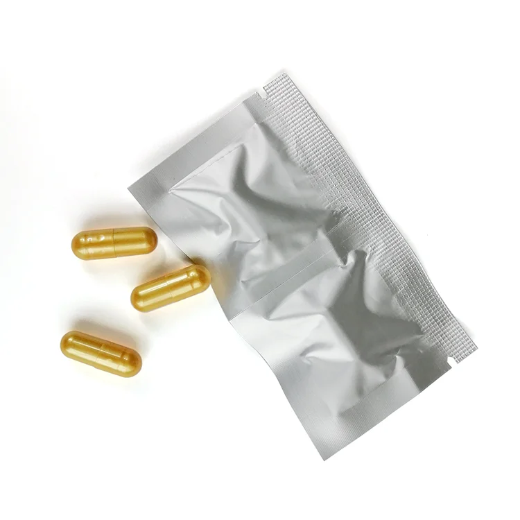 Bulk Herbal Supplement Capsules in Aluminum Packaging for Sports Nutrition
