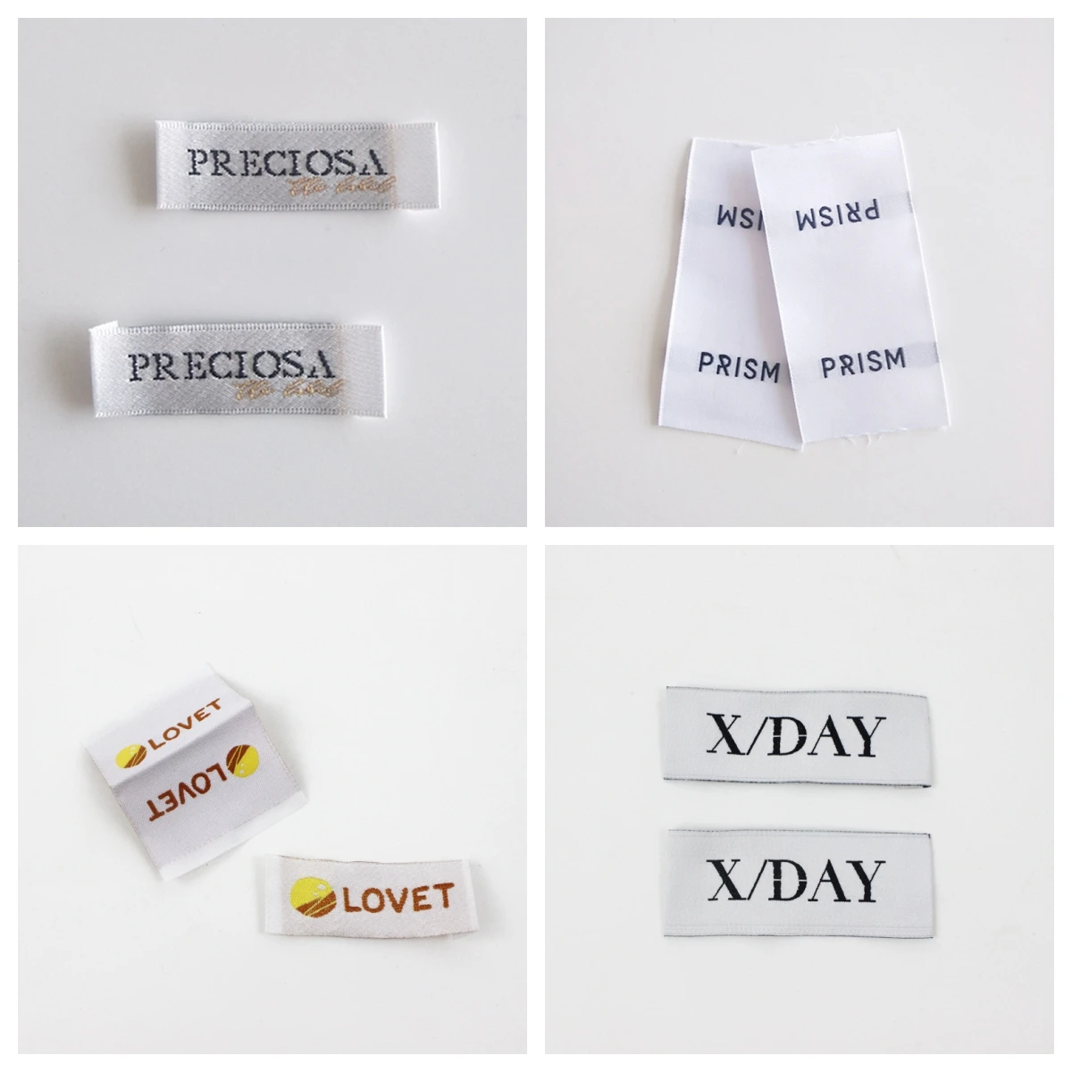  Luxury Custom Polyester  Fabric Neck label Woven Brand Labels for Garment Tags Woven Sewing Label.jpg