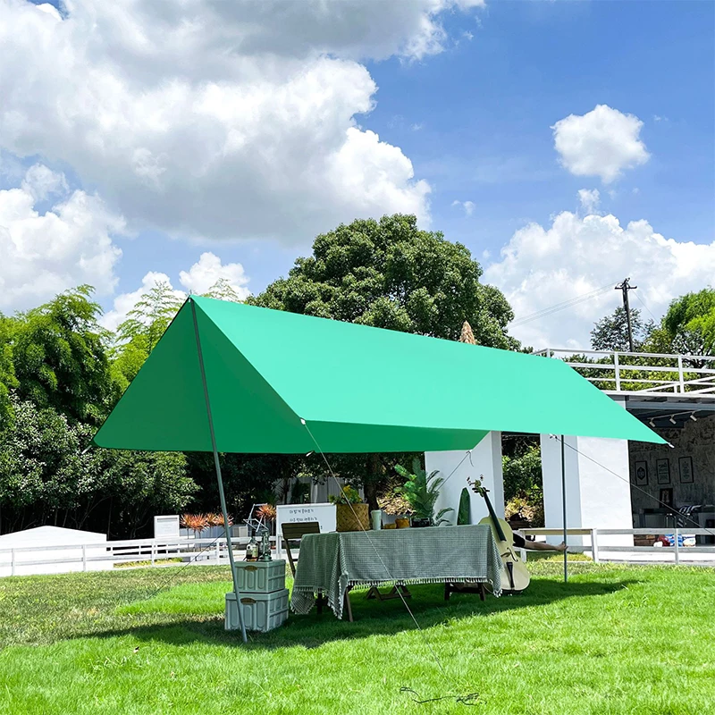 Outdoor multifunctional sunscreen canopy camping ultra light rainproof portable large outdoor sunshade canopy