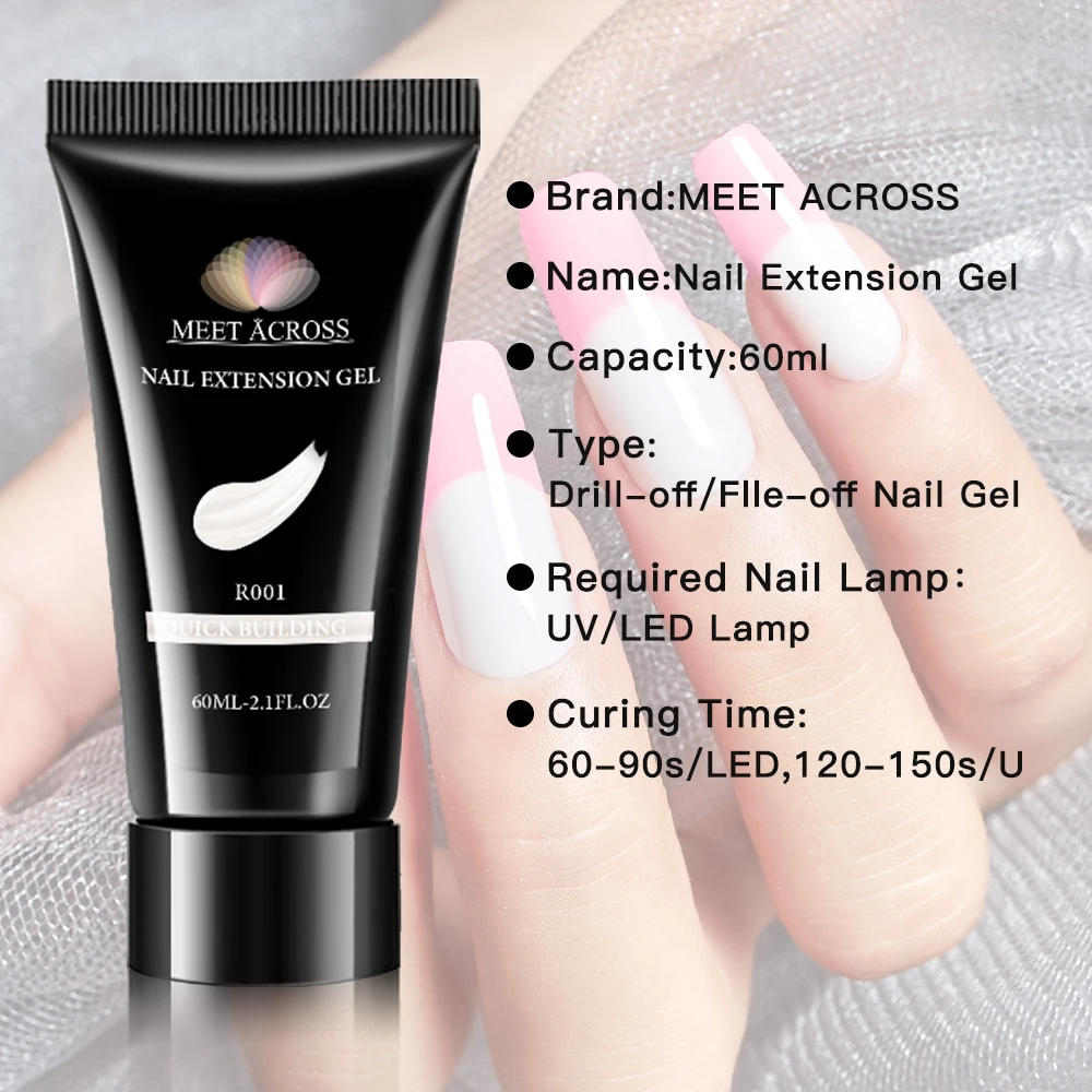 Factory Direct Sale Extension Tip Color Polish Logo Art Pastel Hard Kg Uv Glue Liner Acrylic Gel Nail Builder