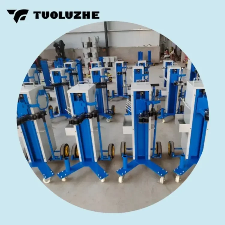 Durable chain type air cannon bracket crane